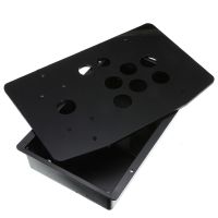 Acrylic Panel Case Replacement DIY Clear Black Arcade Joystick
