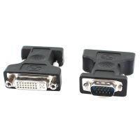 POWERTECH adapter VGA 15P M σε DVI-I 24+5 F, συμβατό και με 24+1HDMI 19pin θηλυκό σε DVI 24+1 αρσενικό