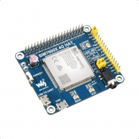 SIM7600G-H 4G HAT For Raspberry Pi, LTE Cat-4 4G / 3G / 2G Support, GNSS Positioning, Global Band