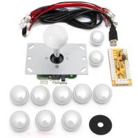 DIY Arcade Game Controller USB Joystick Kit-white
