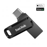 USB 3.1 Stick Sandisk Ultra Dual Drive Go 128GB με σύνδεση USB-C & USB-A Μαύρο