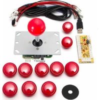 DIY Arcade Game Controller USB Joystick Kit-Red