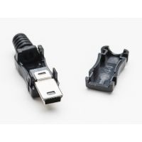 Adafruit USB DIY Connector Shell - Type Mini-B Plug