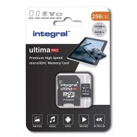 Integral microSDHC memory card 256GB INMSDX256G-100/90V30 (Raspberry Pi recommended)