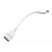 Raspberry Pi Zero USB Adaptor White (USB OTG Host Cable)