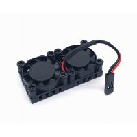 Dual Cooling Fans Heatsink Kit with Adhesive Tape For Raspberry Pi 4/ 3