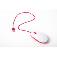 Raspberry Pi Official Mouse (Red/White)