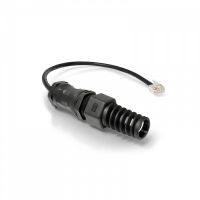 QuWireless QuRJ45 Outdoor IP68 RJ45 Socket Adapter  16cm QRJ45