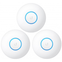 Ubiquiti UniFi UAP-nanoHD-3 (3-Pack), 2.8dBi, 23dBm, 300Mbps, 2x2 @ 2.4GHz & 3dBi, 26dBm, 1733Mbps, 4x4 @ 5GHz, 1xGigabit