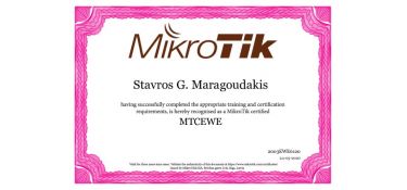 MTCEWE - MikroTik Certified Enterprise Wireless Engineer