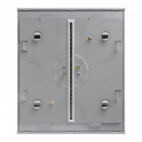 AJAX SYSTEMS - CENTER BUTTON (2-GANG) WHITE