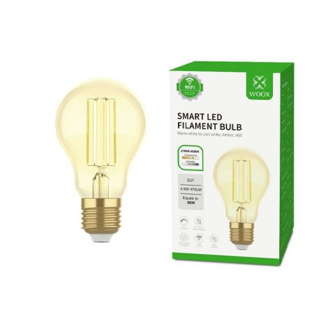 WOOX Smart WiFi Λάμπα LED E27 4.9W 650LM- R5137