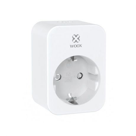 WOOX Smart WiFi Σετ Πριζών 16A με Ένδειξη Κατανάλωσης Ρεύματος- R6118-2pack