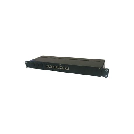 1U 19" Rackmount case for Mikrotik RB493 series