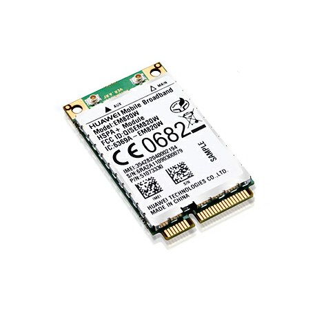 Huawei EM820W - 3G/GPS/HSPA+ Mini PCI Express Card - 21Mbps