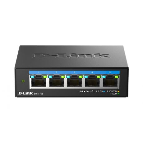 D-LINK Switch DMS-105 5-Port 2.5G Multi-Gigabit Desktop