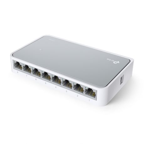 TP-LINK Switch TL-SF1008D, 8 port, 10/100 Mbps