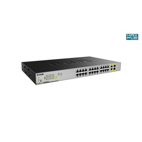 D-LINK DGS-1026MP 24x100/1000Mbps 24x PoE,2xSFP