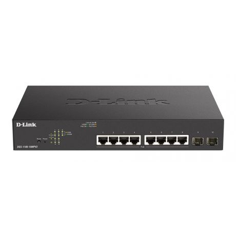 D-LINK DGS-1100-10MPV2 SWITCH 8xGbit, 2xGbit sfp