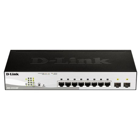 D-LINK DGS-1210-08P Desktop PoE Smart Switch