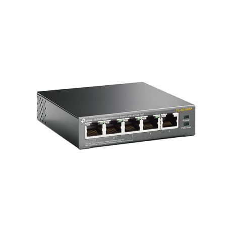 TP-LINK TL-SG1005P 5 PORTS GIGABIT 4 PORT 56W POE