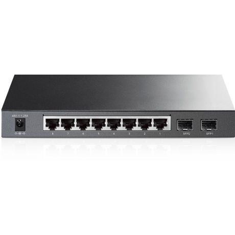 TP-LINK Switch TL-SG2210P, 8-Port Gigabit Smart PoE Switch with 2 SFP Slots