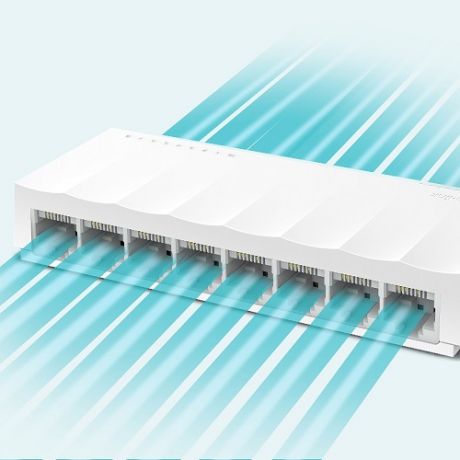 TP-LINK LS1008 8-PORT 10/100 DESKTOP SWITCH PL