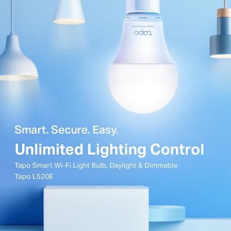 TP-LINK TAPO L520E SMART WI-FI LED BULB E27 4000K