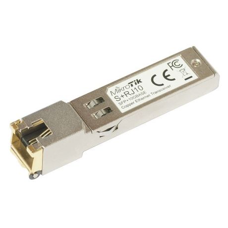 MikroTik S+RJ10, RJ45 SFP+ 10G copper module