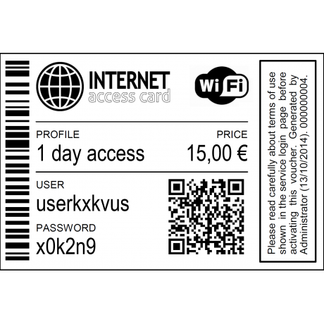 Ready Voucher - Router Based Licence