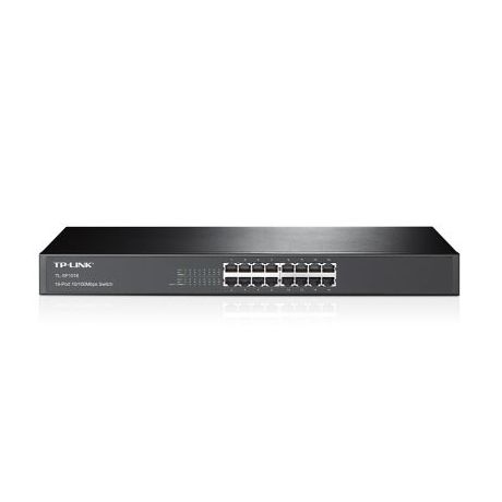 TP-LINK TL-SF1016 16-Port 10/100Mbps Rackmount Switch