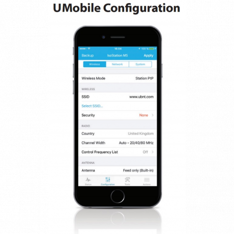 Ubiquiti IsoStation M5 IS-M5, 14dBi, 720MHz, 64MB, 24dBm, 1xGigabit, 100+Mbps