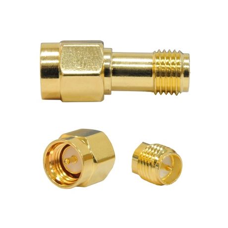 SMA male - RPSMA female connector