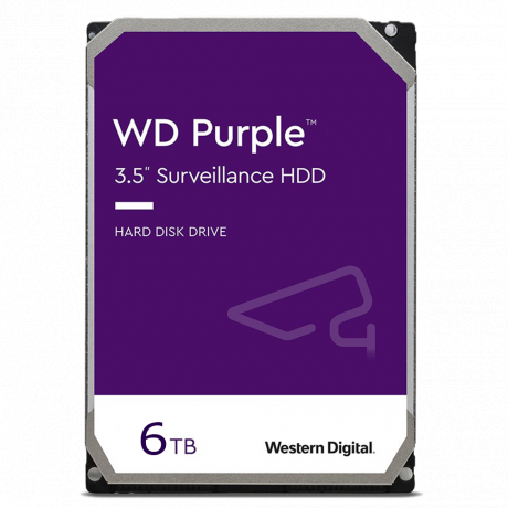 WESTERN DIGITAL - PURPLE 6TB