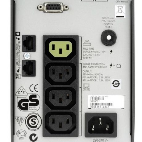 APC Smart UPS SC620I SC 620VA