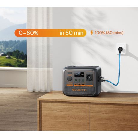 BLUETTI Premium AC50P Portable Power Station, 700W AC Outlet 504Wh