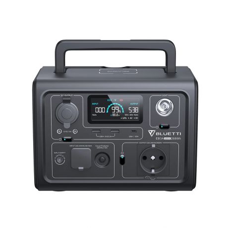 BLUETTI Power Station EB3A, 600W AC Outlet 268Wh