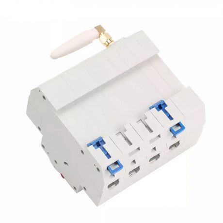 BMAC WiFi Ασφαλειοδιακόπτης 4P Τριφασικός 63A με Ένδειξη Κατανάλωσης- BMC63DR