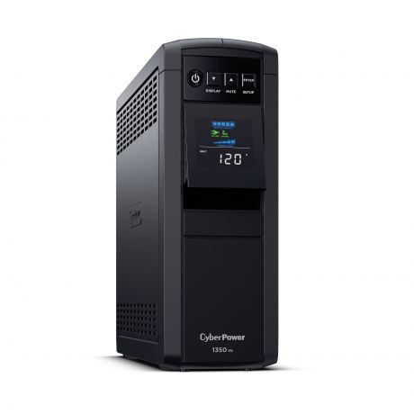 CYBERPOWER UPS Intelligent  CP1600EPFCLCD Line Interactive APFC LCD 1600VA