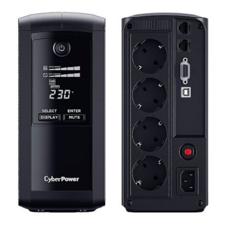 CYBERPOWER UPS Value Pro VP700ELCD Line Interactive 700VA