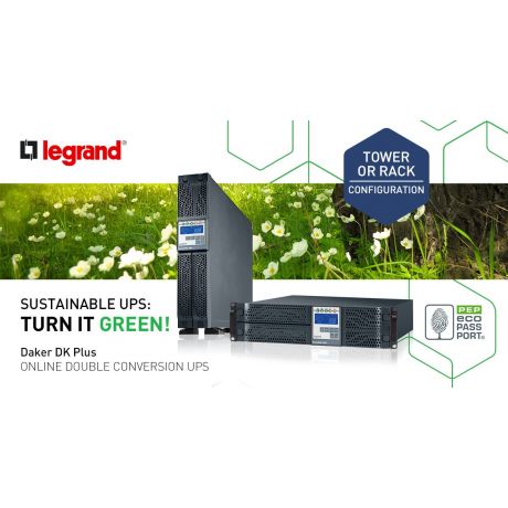LEGRAND UPS DAKER Online LCD 1000VA