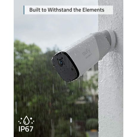 ANKER Wi-Fi Battery Camera EufyCam 2 Pro Kit 2+1 2K With Homebase