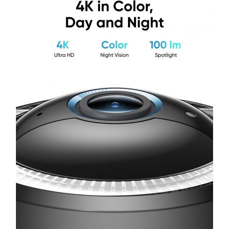 ANKER Eufy 4G LTE Cam S330 4K Pan and Tilt with Solar Panel Kit