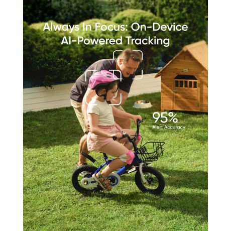 ANKER Eufy Solar Security Camera S340 Solo Outdoor