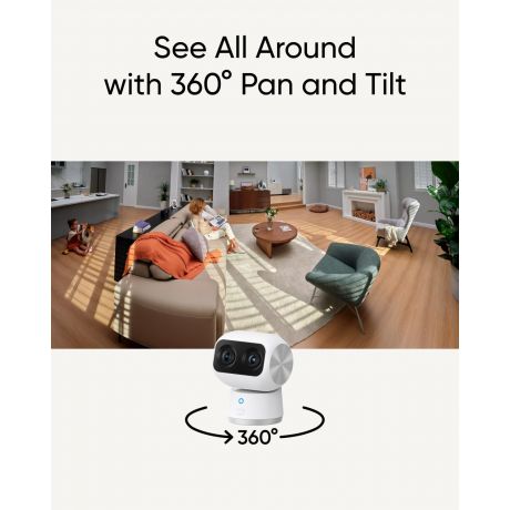 ANKER Eufy Securty Camera S350 Pan Tilt 4k Indoor