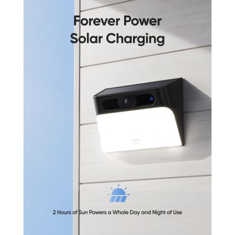 ANKER Eufy Solar Wall Light Cam S120 2K Outdoor