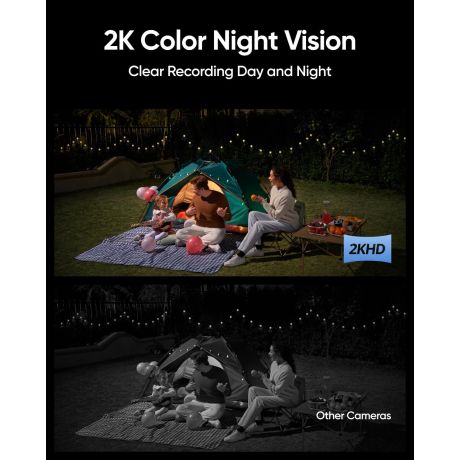 ANKER Eufy Solar Wall Light Cam S120 2K Outdoor