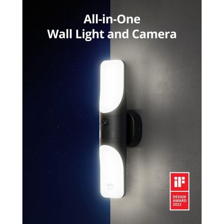 ANKER Eufy Wall Light Cam S100 Wired 2K Outdoor