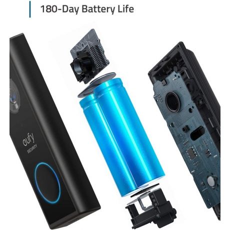 ANKER Eufy Wireless Battery Doorbell 2K Kit with Homebase