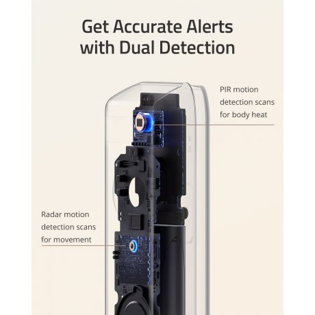 ANKER Eufy Wireless Battery Doorbell Dual Lens 2K Add On